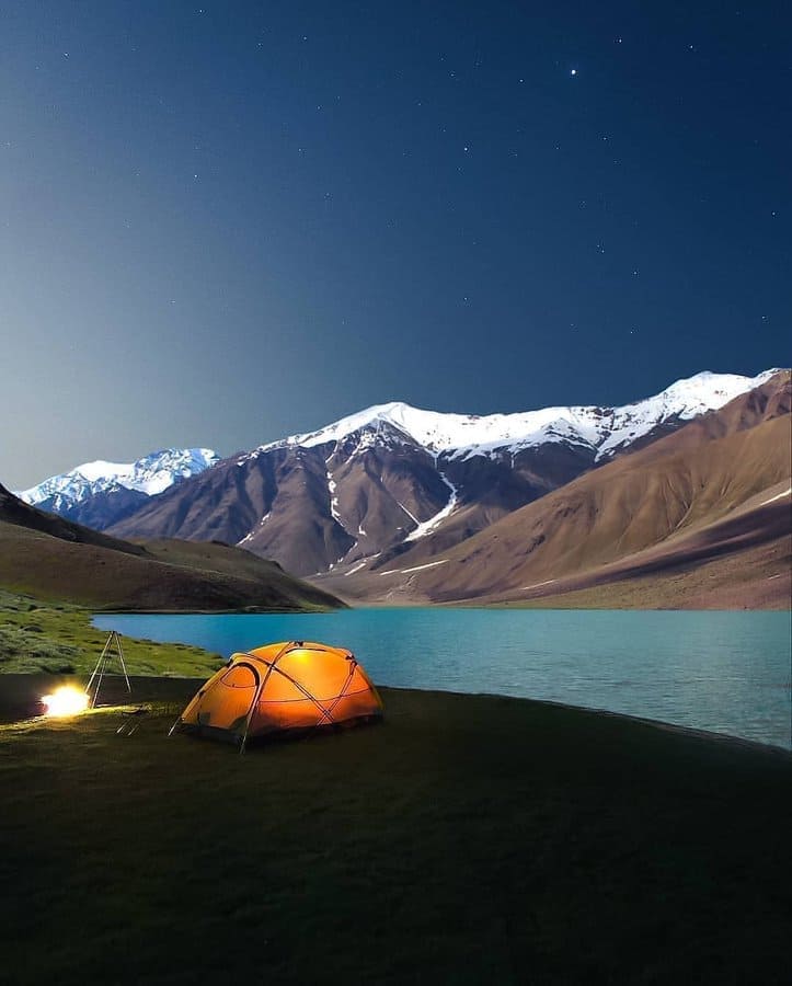 Chandra taal Camping