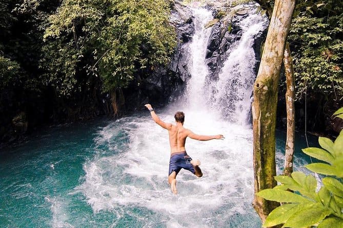 Waterfall hopping