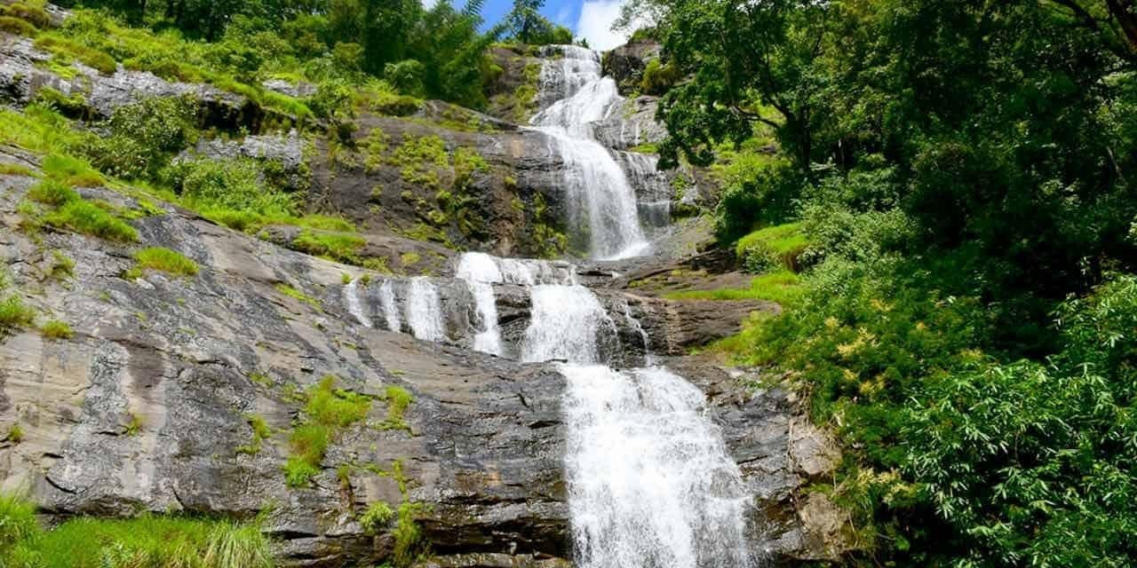 Cheeyappara waterfall trek, Munnar